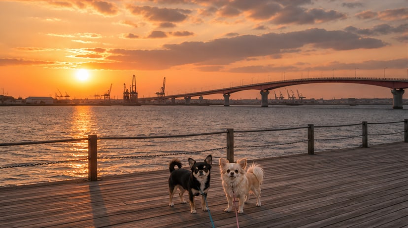 鳥居崎海浜公園（中の島大橋）のAIイメージ画像3