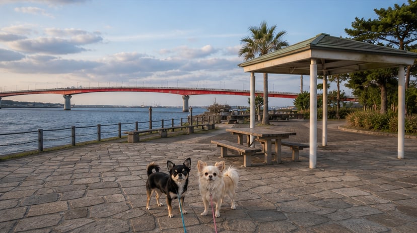 鳥居崎海浜公園（中の島大橋）のAIイメージ画像4