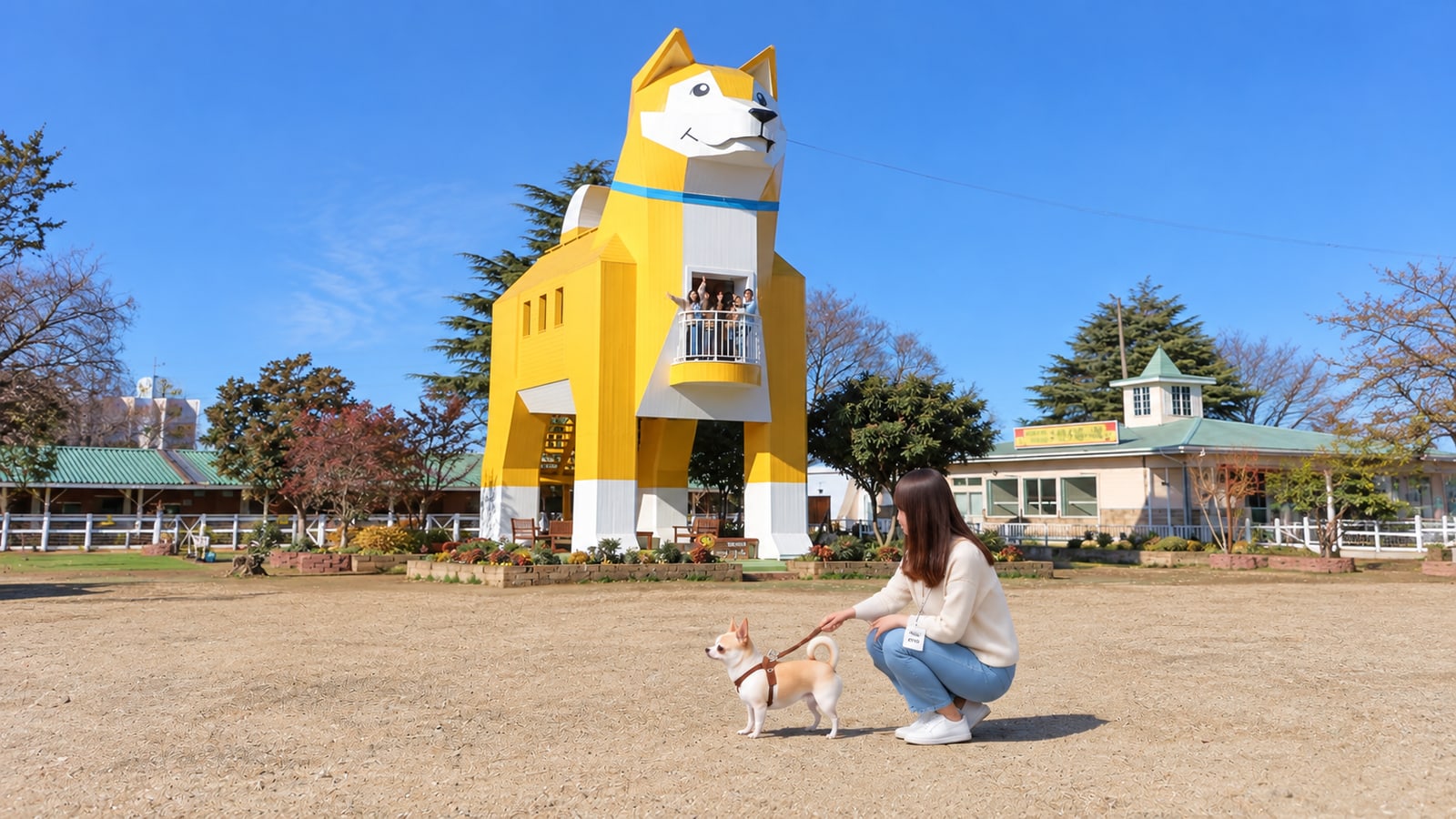 つくばわんわんランド（AIイメージ画像）