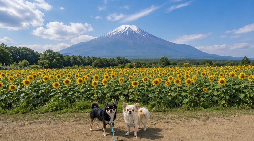山中湖 花の都公園のAIイメージ画像2