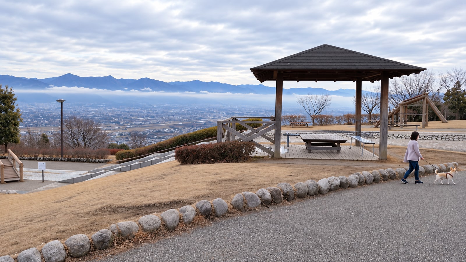 山梨県笛吹川フルーツ公園のAIイメージ画像3