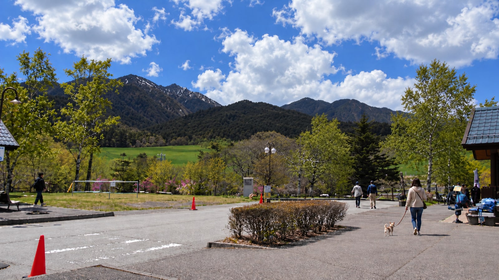 山梨県立まきば公園（AIイメージ画像）