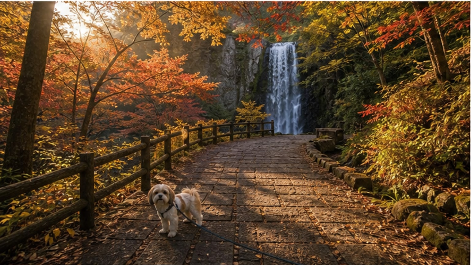 養老公園（養老の滝）のAIイメージ画像3
