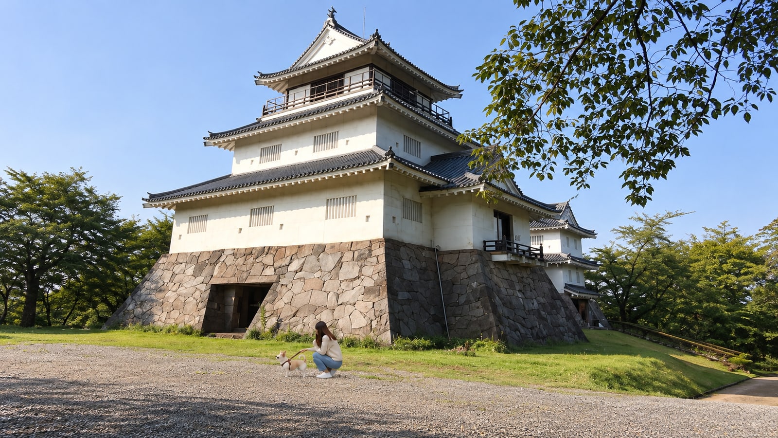 悠久山公園（AIイメージ画像）