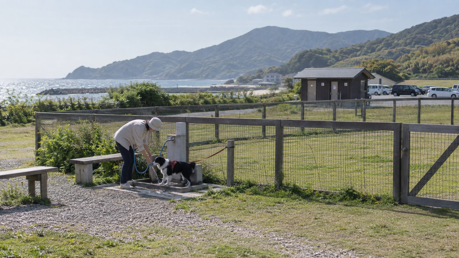 湯野浜ドッグランMBのAIイメージ画像3
